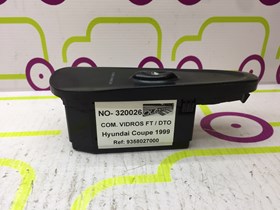 Comando de Vidros Frt / Dto Hyundai Coupe de 1999 - Ref OEM :  9358027000